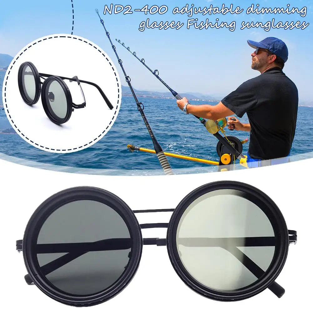 Adjustable ND2-400 Polarized Sunglasses For Outdoors During Summer