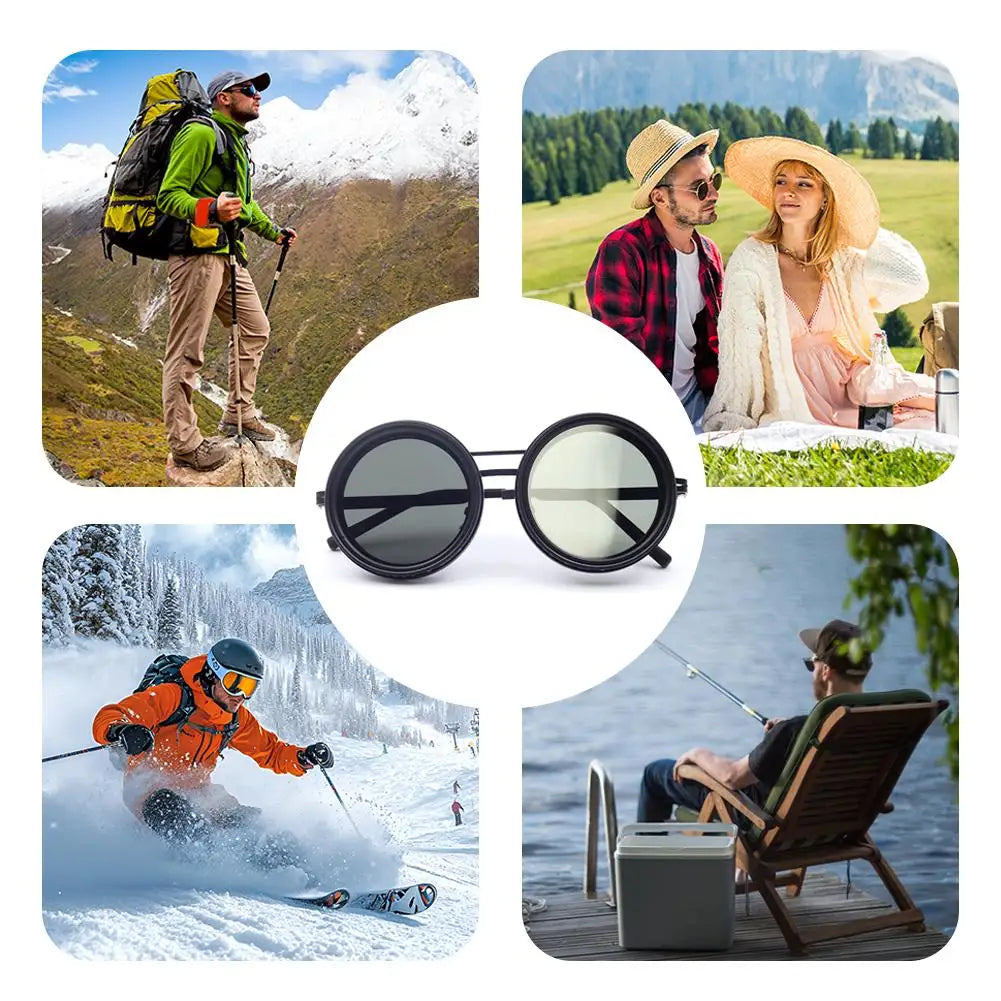 Adjustable ND2-400 Polarized Sunglasses For Outdoors During Summer