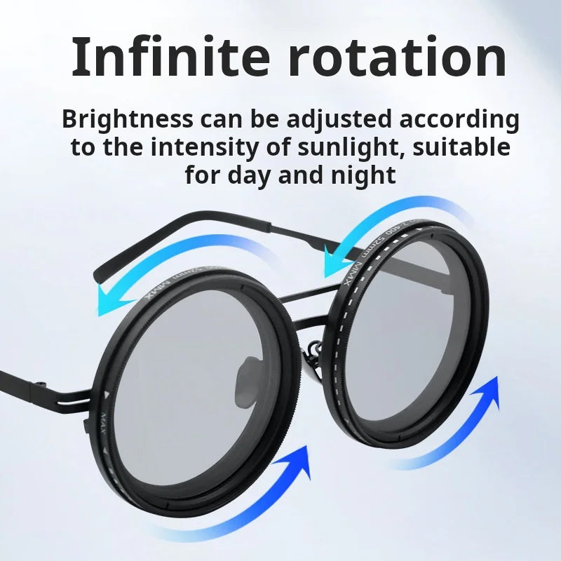 Adjustable ND2-400 Polarized Sunglasses For Outdoors During Summer
