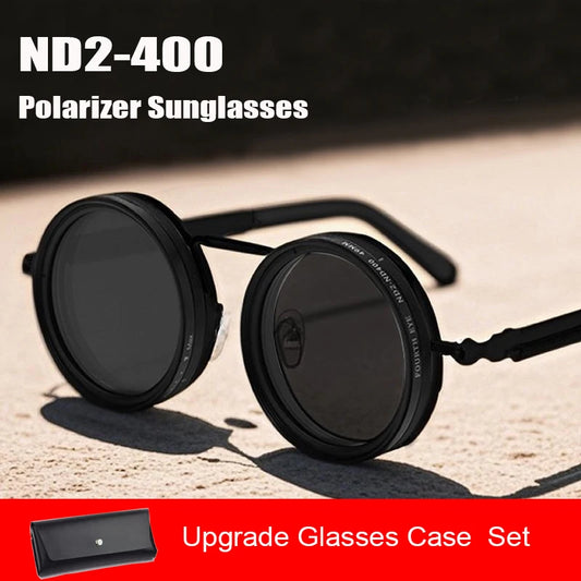 Adjustable ND2-400 Polarized Sunglasses For Outdoors During Summer